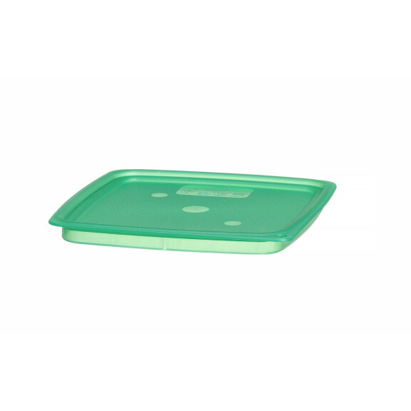 Veko pre nádobu CamSquares Fresh Pro, Cambro, pre nádoby s objemom 1,9 l a 3,8 l, Zelená, 191x191x(H)19mm