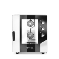 Konvektomat 6x GN 1/1, elektrické, elektromechanické ovládanie, HENDI, 400V/10400W, 730x784x(H)850mm