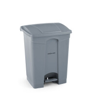 Nádoba na odpad s pedálom, AmerBox, 87L, Svetlošedá, 500x410x(H)815mm