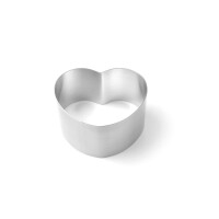 Pekárensko-cukrárenská forma srdce, HENDI, 4 ks, (H)80mm