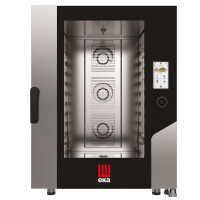 Konvektomat Millennial Touch Screen Bakery s automatickým umývacím systémom, 10× 600×400 mm – elektronické ovládanie, elektrická, Tecnoeka, 400V/17000