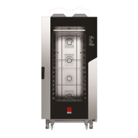 Konvektomat Millennial Black Mask Bakery, 16× 600×400 mm – elektronické ovládanie, plynová, Tecnoeka, 230V/1450W, 30000kW, 930x1160x(H)2060mm