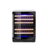 Chladiaci box na víno, 2-zónový, 46 fliaš, Arktic, 133L, 220-240V/90W, 595x646x(H)830mm
