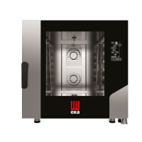 Konvektomat Millenial Black Mask Bakery 6× 600×400 mm, elektrický, Tecnoeka, 400V/10400W, 850x1035x(H)850mm