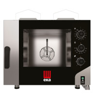 Konvektomat Millennial Smart Bakery, 4× 600×400 mm – elektronicko-mechanické ovládanie, plynová, Tecnoeka, 230V/300W, 9,3kW, 850x1041x(H)801mm