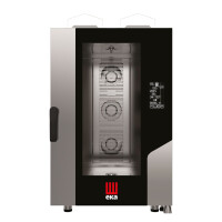 Konvektomat Millennial Black Mask Gastro, 11× GN 1/1 – elektronické ovládanie, plynová, Tecnoeka, 230V/700W, 17500kW, 730x849x(H)1231mm