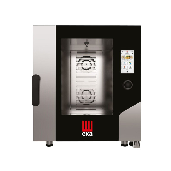 Konvektomat s kotlom Millenial Touch Screen Gastro 7x GN 1/1, elektrická, s automatickým čistiacim systémom, Tecnoeka, 400V/15000W, 730x849x(H)850mm