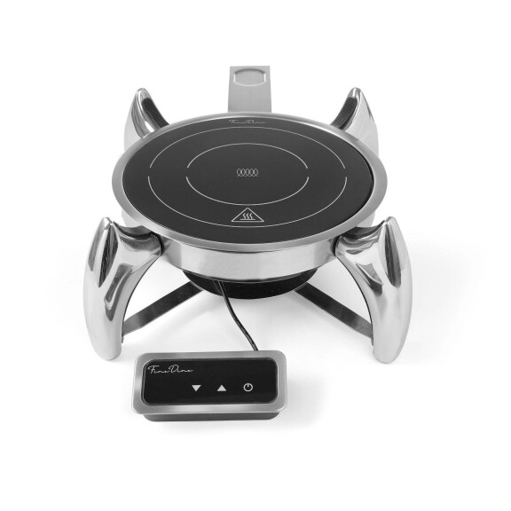 Indukčný ohrievač 800 W, Fine Dine, Čierna, 230V/800W, ⌀245x(H)80mm
