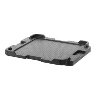 Adaptér EPP pre vozík CD4060 pre nádobu EPPMFBE122110, Cambro, Čierna, 698x622x(H)70mm