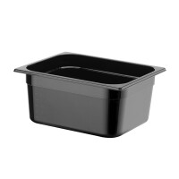 Nádoba GN 1/2, HENDI, Profi Line, GN 1/2, 9,5L, Čierna, 325x265x(H)150mm