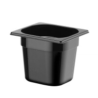 Nádoba GN 1/6, HENDI, Profi Line, GN 1/6, 2,4L, Čierna, 176x162x(H)150mm