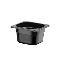 Nádoba GN 1/6, HENDI, Profi Line, GN 1/6, 1,6L, Čierna, 176x162x(H)100mm