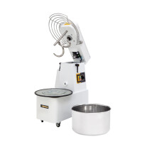 Špirálové miesiče s vyberateľnou nádobou, s 2 rýchlosťami, Prismafood, 56 kg/h, 22L, 400V/1100W, 390x670x(H)735mm