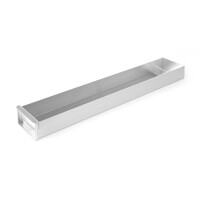Hliníkový cukrárenský plech – uzatvárateľný, HENDI, 580x100x(H)50mm