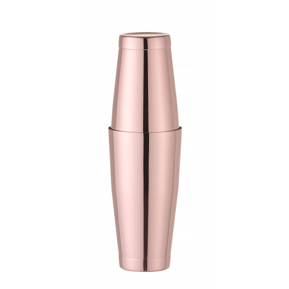 Shaker Tin-on-Tin Boston, BarUp, 0,8L, Medená, ⌀90mm