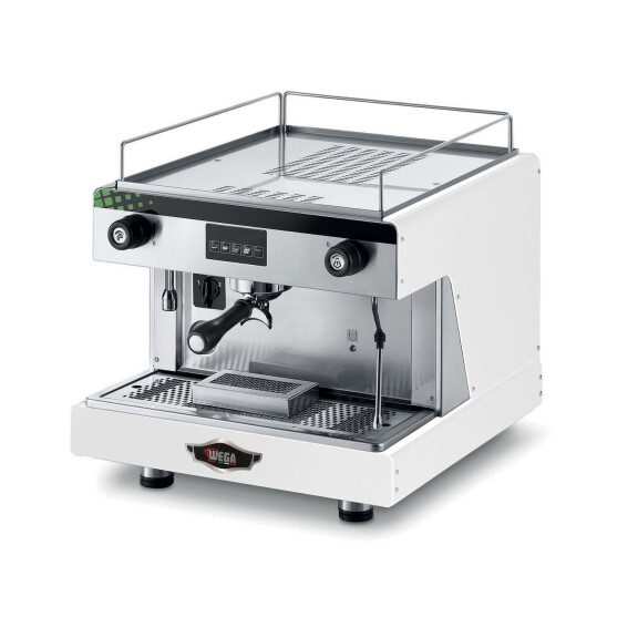 Kávovar Wega, 1-skupina, elektronická, biela, Wega, 5L, 230V/2900W, 530x555x(H)515mm