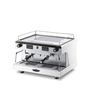 Kávovar Wega, 2-skupina, elektronická, biela, Wega, 10,5L, 400V/3700W, 740x555x(H)515mm
