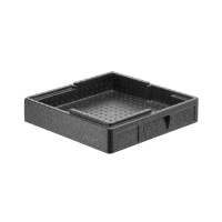 Keteringová tepelnoizolačná nádoba Salto, HENDI, Profi Line, 5,5L, 410x410x(H)100mm