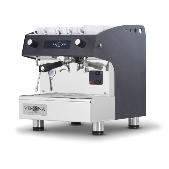 Kávovar Verona Romeo Pro, pákový, automatický, s otočným čerpadlom, Verona, 230V/1950W, 375x530x(H)485mm