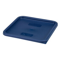 Veko na nádobu CamSquare značky CAMBRO, Cambro, na 11,4 l, 17,2 l a 20,8 l nádobu, tmavomodré, Tmavomodrá, 290x290x(H)15mm
