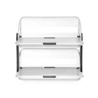 Samostatná vitrína Roll top, HENDI, 465x310x(H)410mm