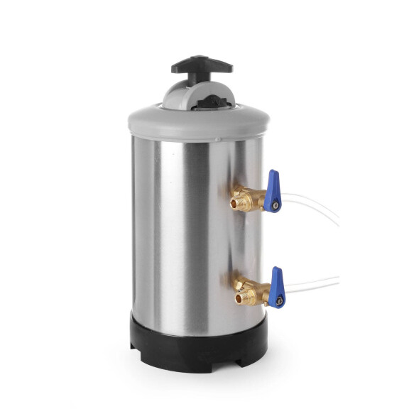 Zmäkčovač vody s tradičnými ventilmi, HENDI, Kapacita filtra (20°dH/30°dH/40°dH) 1200/1000/900, 8L, ⌀185x(H)400mm