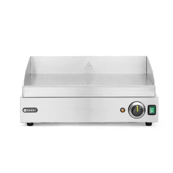 Grilovacia platňa, HENDI, Profi Line, hladká, 230V/2400W, 550x455x(H)244mm