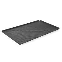 Perforovaný plech na pečenie GN 1/1 – 4 steny, HENDI, 530x325x(H)10mm