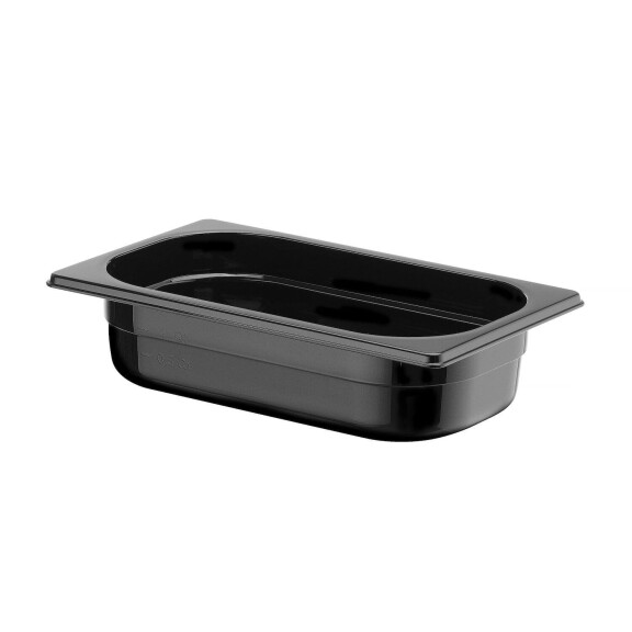 Nádoba GN 1/4, HENDI, Profi Line, GN 1/4, 1,8L, Čierna, 265x162x(H)65mm
