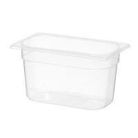 Nádoba GN 1/4, HENDI, Profi Line, GN 1/4, 4L, Priehľadná, 265x162x(H)150mm