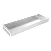 Hliníkový cukrárenský plech – uzatvárateľný, HENDI, 580x200x(H)50mm