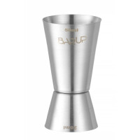 Barmanská mierka - jigger 25/50 ml, BarUp, ⌀43x(H)85mm