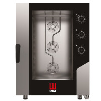 Konvektomat Millennial Smart Bakery, 10× 600×400 mm – elektronicko-mechanické ovládanie, elektrická, Tecnoeka, 400V/15500W, 850x1041x(H)1130mm