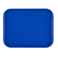 Tácka z polypropylénu na fast food, stredná, Cambro, modrá, Modrá, 300x410x(H)19mm