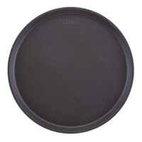Servírovacia tácka Camtread okrúhla, protišmyková, Cambro, čierna, Čierna, ⌀355x(H)21mm