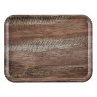 Servírovacia tácka Capri, Cambro, dub tmavý, Tmavá dubová, 370x530mm