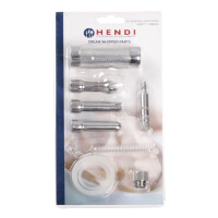 Náhradné diely na sifónové fľaše na šľahačku, HENDI, Kitchen Line, Profi Line, 120x30x(H)240mm