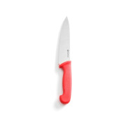 Nože HACCP červenej farby – na surové mäso, HENDI, Červená, (L)320mm