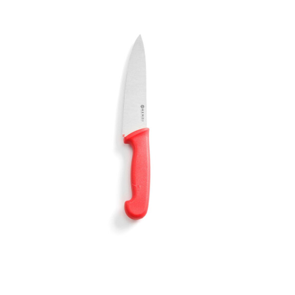 Nože HACCP červenej farby – na surové mäso, HENDI, Červená, (L)320mm