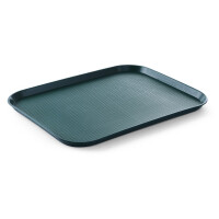 Polypropylénový podnos Fast Food – veľký, HENDI, Zelená, 350x450x(H)20mm