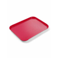 Polypropylénový podnos Fast Food – malý, HENDI, Červená, 265x345x(H)20mm