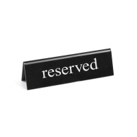 Informačná tabuľka Rezervované“, HENDI, reserved, 130x30x(H)38mm