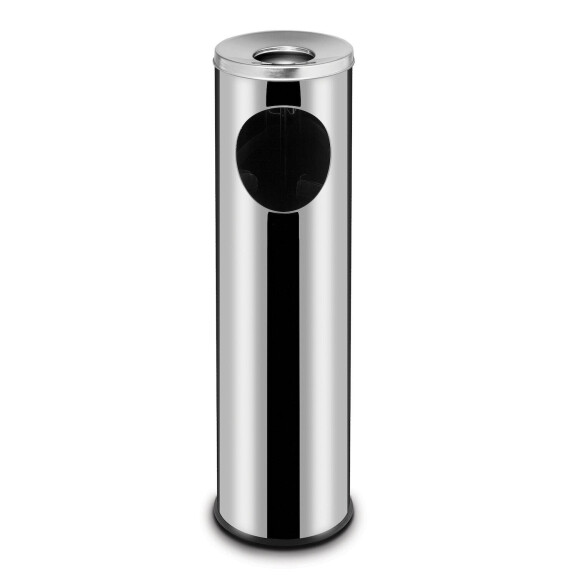 Kôš s popolníkom, HENDI, 15L, ø200x(H)700mm