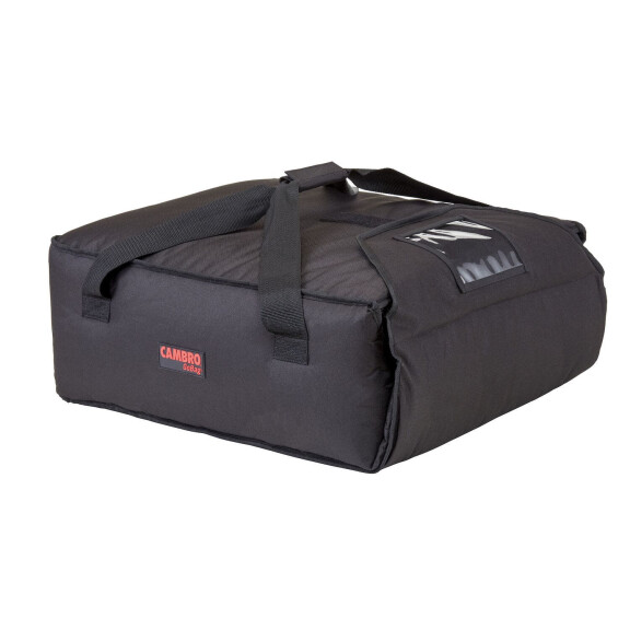 Termotaška na pizzu, Cambro, na 3 pizze s Ø 450 mm alebo 4 s Ø 400 mm, Čierna, 445x510x(H)190mm