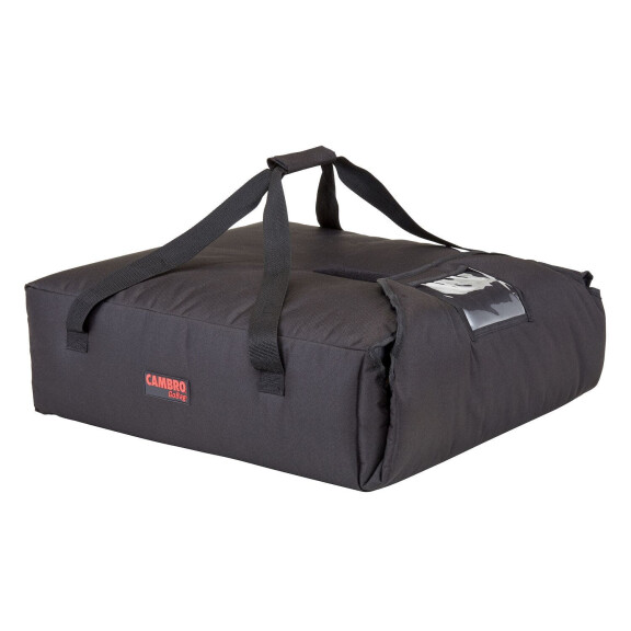 Termotaška na pizzu, Cambro, na 2 pizze s Ø 500 mm alebo 3 s Ø 450 mm, Čierna, 430x550x(H)165mm