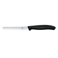 Nóż do pomidorów, Victorinox, czarny, (L)219mm