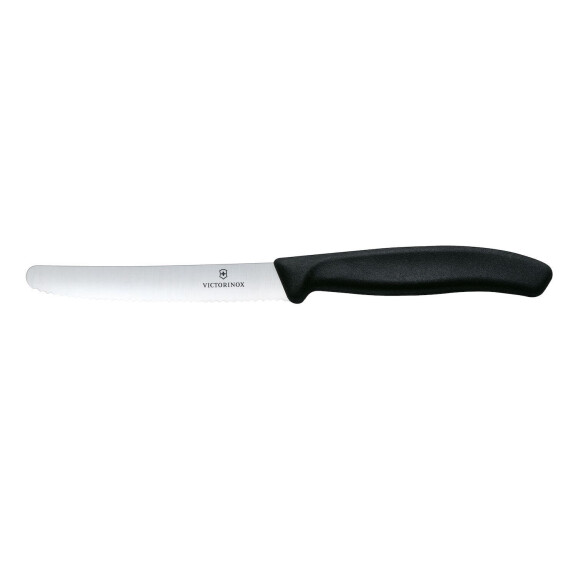 Nóż do pomidorów, Victorinox, czarny, (L)219mm