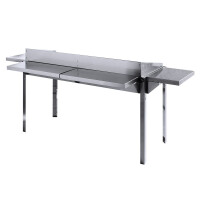 Półka tylna do grilli Green Fire, HENDI, element tylny, 650x298x(H)160mm