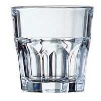 Szklanka niska Granity, Arcoroc, 200 ml, 0,2L, transparentny, 6 szt., ⌀80x(H)81mm
