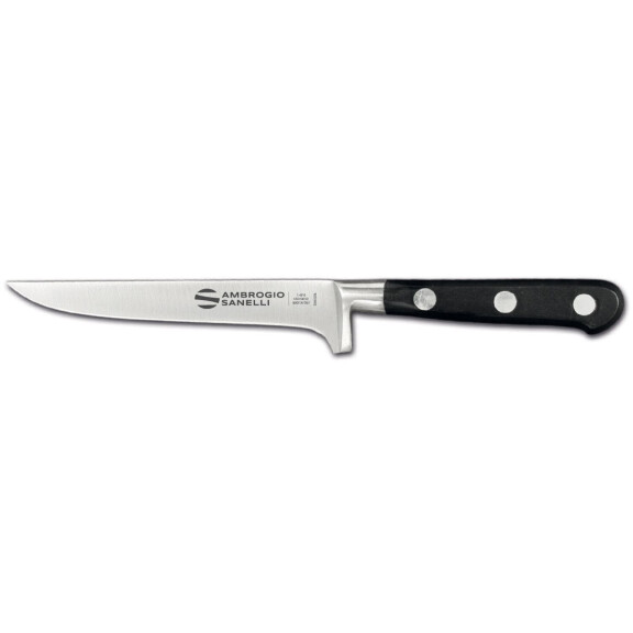 Nóż do trybowania Chef, Ambrogio Sanelli, kuty, (L)160mm